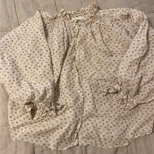 NOT FOR SALE - Doen O’keefe Top in cream floral